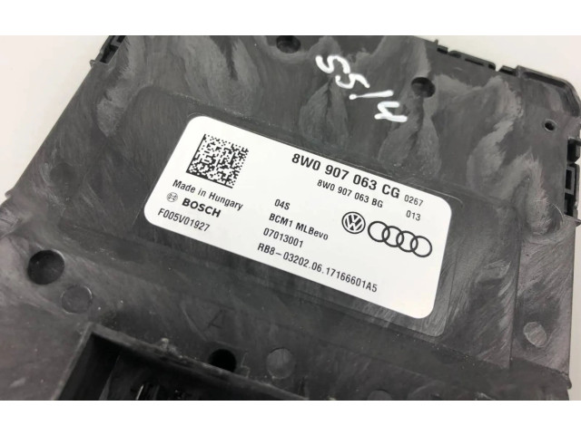 Блок комфорта 8W0907063BG   Audi A5   
