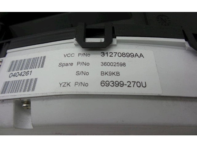 Панель приборов 31270899, 31270899   Volvo V70       
