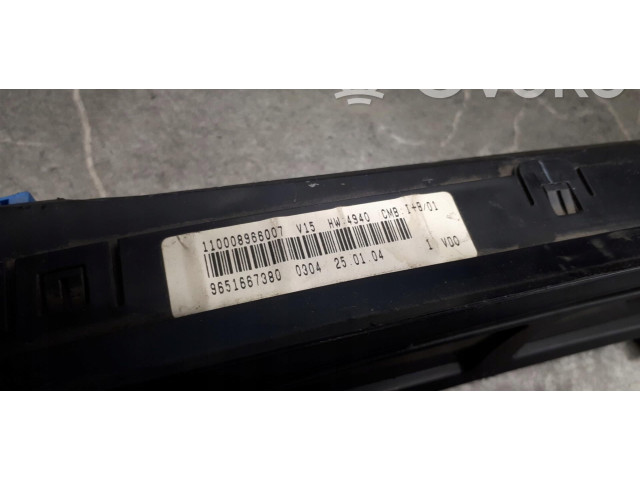 Панель приборов 965166380 Citroen Xsara Picasso