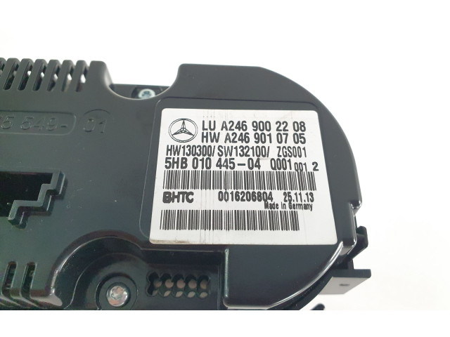 Блок управления климат-контролем A2469002208, A2469010705 Mercedes-Benz A W176