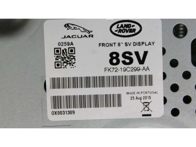 Дисплей FK7219C299AA Jaguar XE