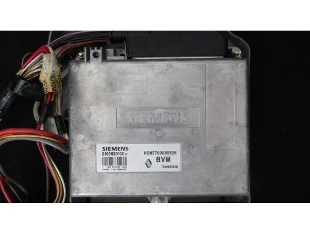 Řídící jednotka s100820102c, h0m7700855526 7700855528 Renault Espace II 1993