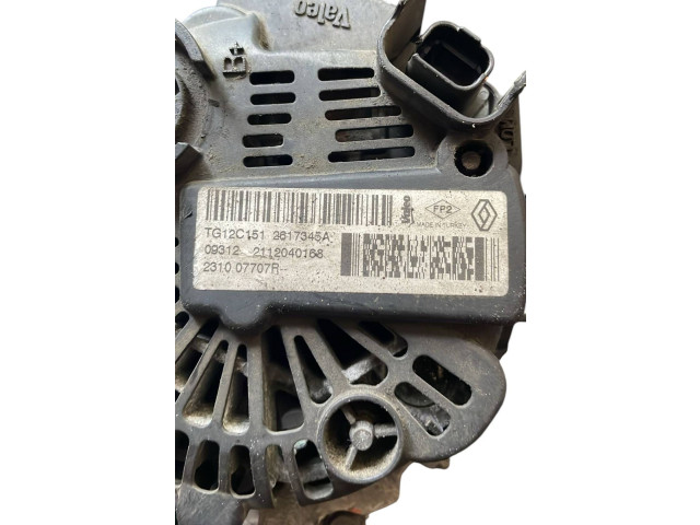 Генератор 231007707R Dacia Duster