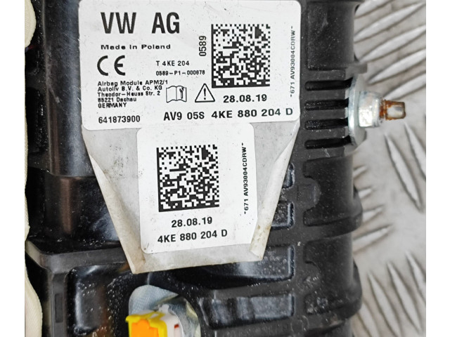 Подушка безопасности пассажира 4KE880204D Audi e-tron
