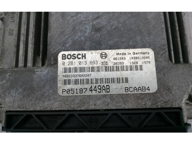 Řídící jednotka P05187449AB Dodge Caliber 2007