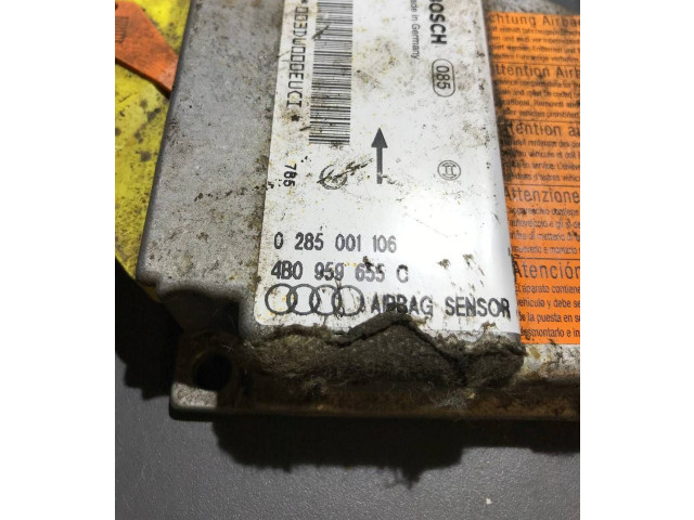 Блок подушек безопасности 0285001106, 4B0959655C   Audi A6 S6 C6 4F