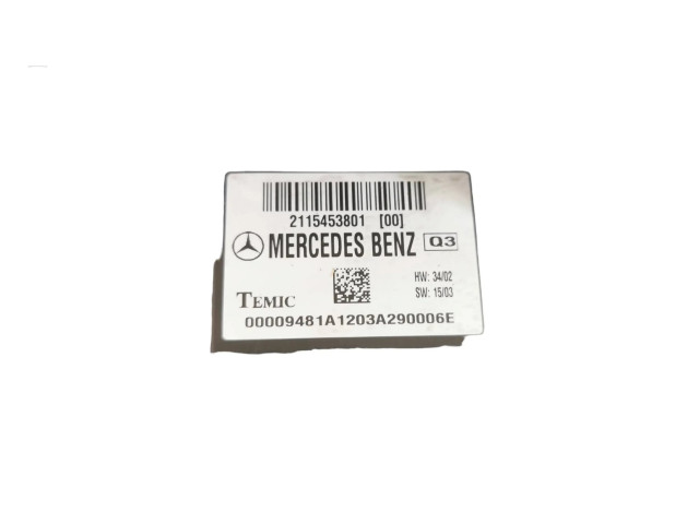 Pojistková skříňka 2115453801, HW3402 Mercedes-Benz E W211 2004