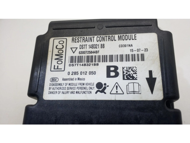 Блок подушек безопасности DS7T14B321BB, 0285012050 Ford Fusion II