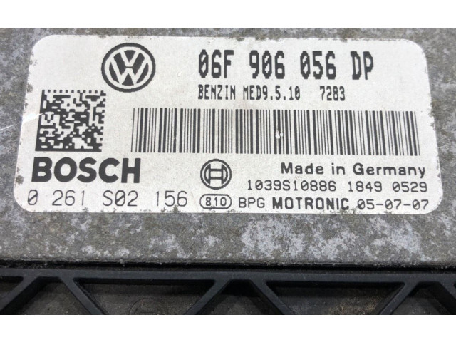 Блок управления двигателем Блок управления 06F906056DP Volkswagen Jetta V
