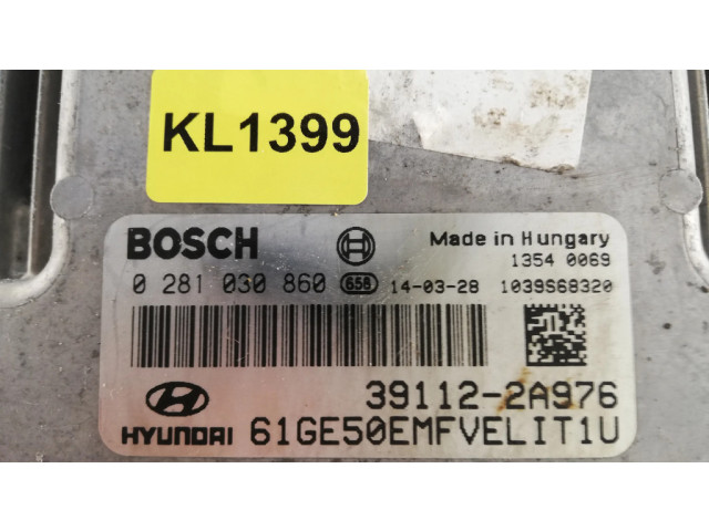 Řídící jednotka 391122A976, KL1399 Hyundai i30 2014