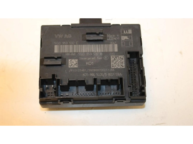 Блок управления 5Q0959592E, 5Q0959592E   Volkswagen Touran II