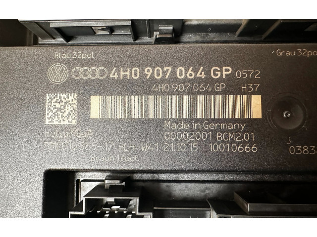 Блок комфорта 4H0907064GP, 0572H37 Audi A7 S7 4G