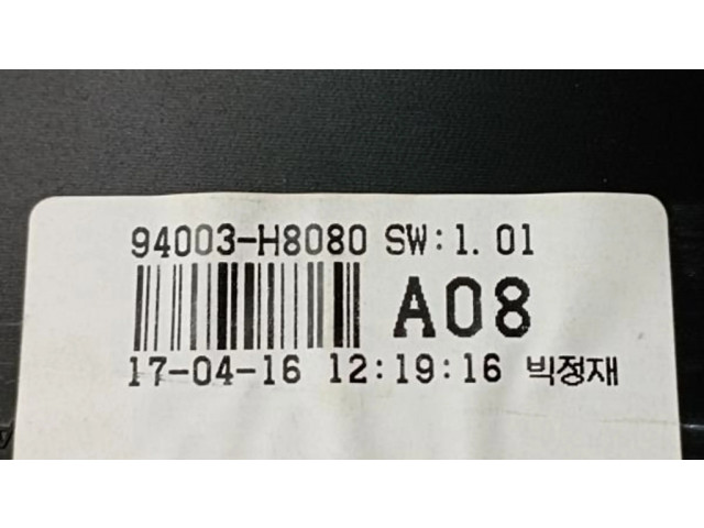 Панель приборов 94003H8080   KIA Rio       