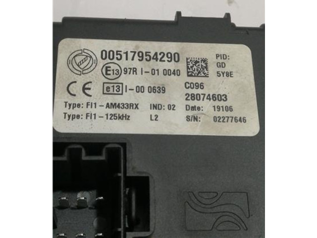 Zámek zadních dveří 51795430, 28074603   Fiat Punto (199) 2006