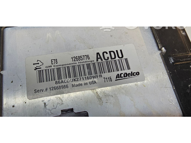 Řídící jednotka 12685776 Buick Encore I 2018