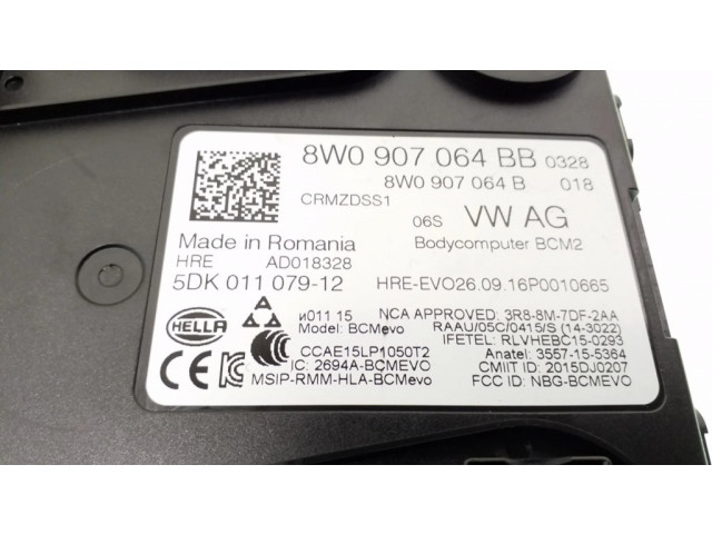 Блок комфорта 8W0907064BB   Audi Q7 4M   