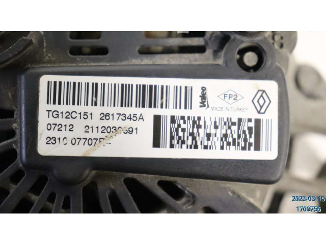 Генератор 231008017R, TG12C151   Dacia Logan Pick-Up      