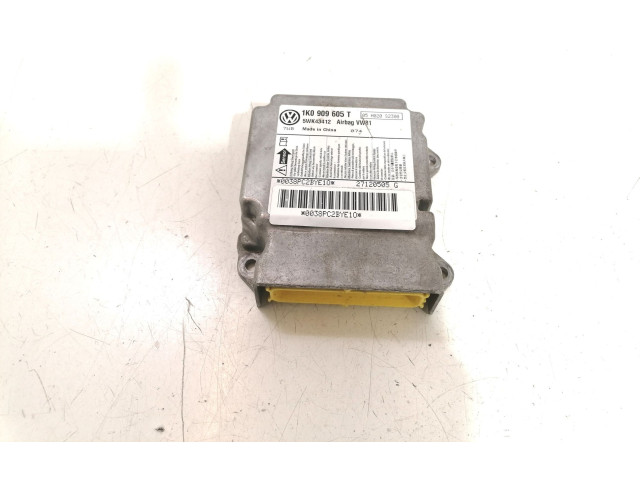 Блок подушек безопасности 1K0909605T, 5WK43412 Skoda Octavia Mk2 (1Z)