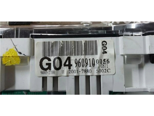 Панель приборов 94003, 27100   Hyundai Coupe       