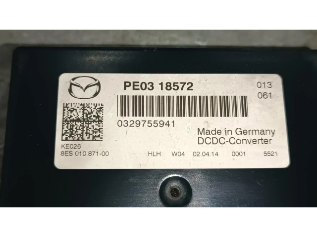 Блок управления двигателя PE0318572, MODULOELECTRONICO Mazda 3 II