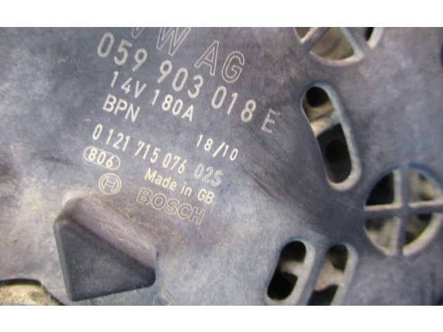 Генератор 059903018E, 14V180A   Audi A6 S6 C6 4F      