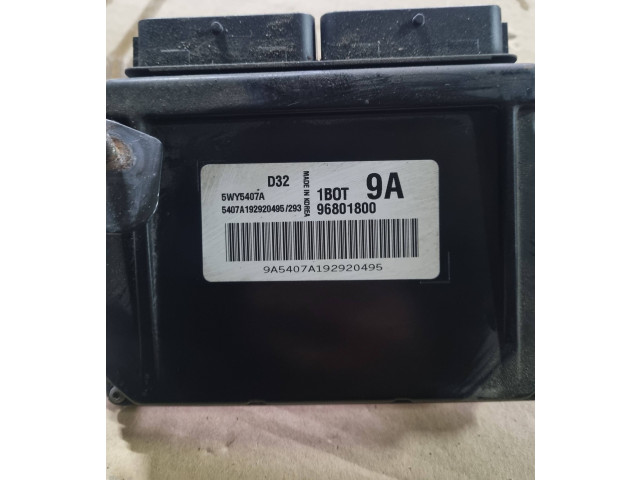 Блок управления двигателя 96801800, 1BOT   Chevrolet Matiz