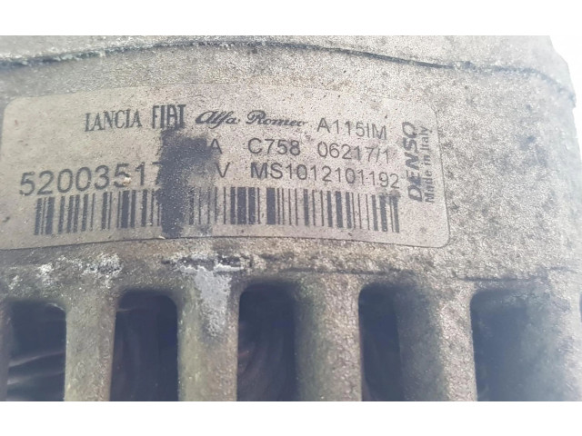 Генератор 95524553, 95524553   Opel Combo D      