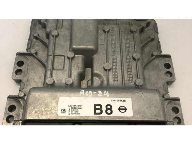 Блок управления двигателя 237105JK8B, A2C11170701   Nissan Navara D23