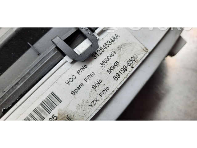 Панель приборов    Volvo V70       