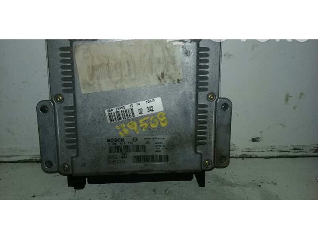 Блок управления двигателем Блок управления 9640324380, 0281010362 Peugeot 306