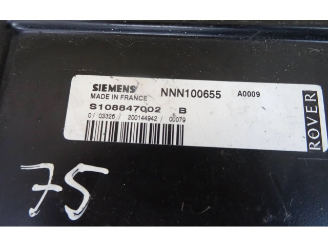 Řídící jednotka S108847002B, NNN100655   Rover 75 2001