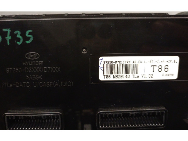 Блок управления климат-контролем 97250D7211, 97250D7211TRY   Hyundai Tucson TL
