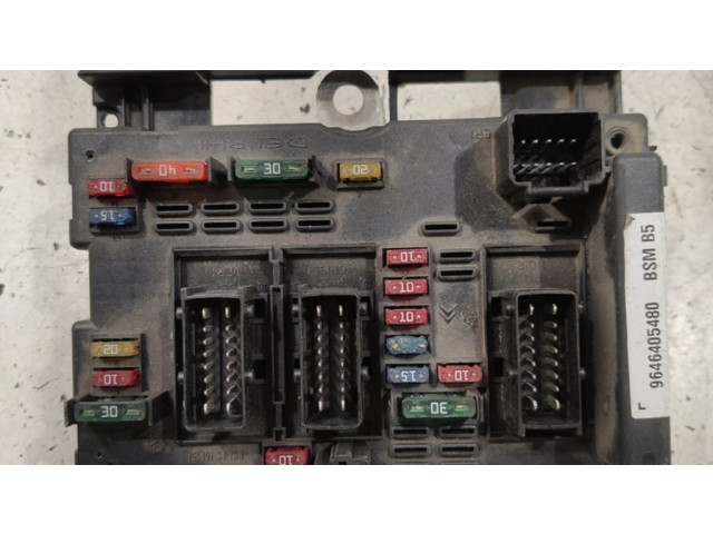 Pojistková skříňka Řídící jednotka BSM 9646405480, BSMB5 Peugeot 807 2007