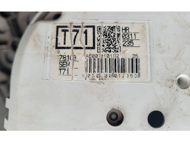 Панель приборов A6001010192, 7810 Honda City