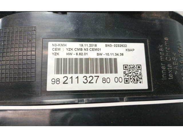 Панель приборов 982113278000   Peugeot Rifter       