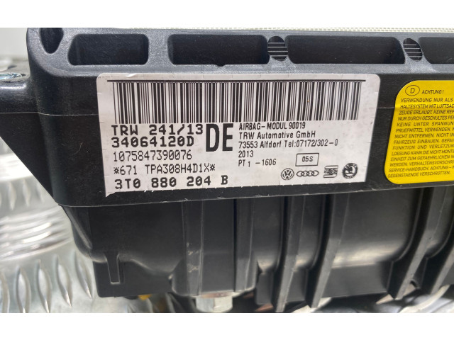 Подушка безопасности пассажира 3T0880204B   Skoda Superb B6 (3T)
