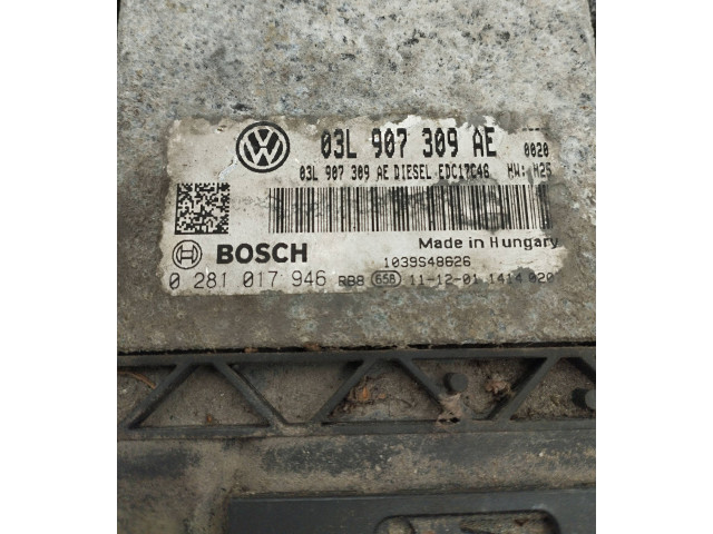 Řídící jednotka 03l907309ae Volkswagen Tiguan 2013