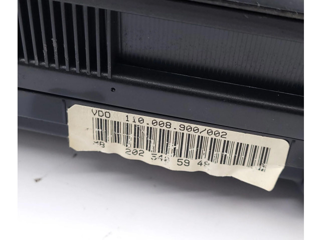 Přístrojová deska Mercedes-Benz C W202 1998 110008900002, 2025405948