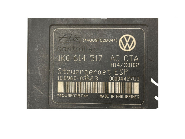 Блок АБС 1K0614517AC, 10020602224 Volkswagen Touran I 2003 - 2010 года