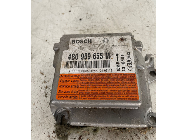 Блок управления надувных подушек