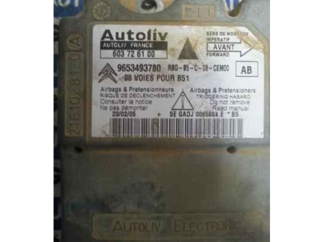 Блок подушек безопасности 216102810A Citroen C4 I