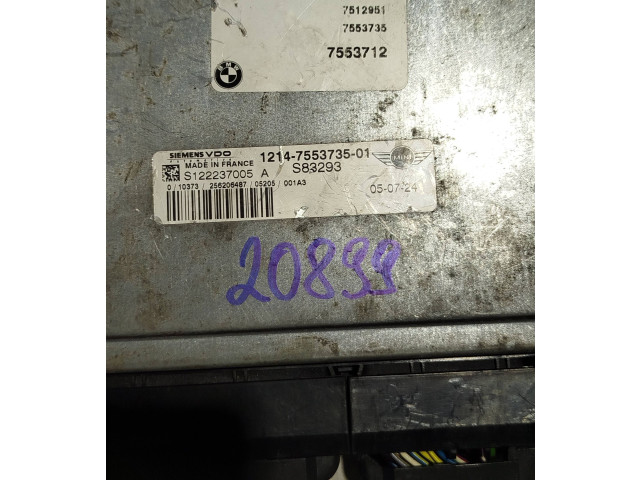 Řídící jednotka 7553735, s12223705a   Mini One - Cooper R50 - 53 2002