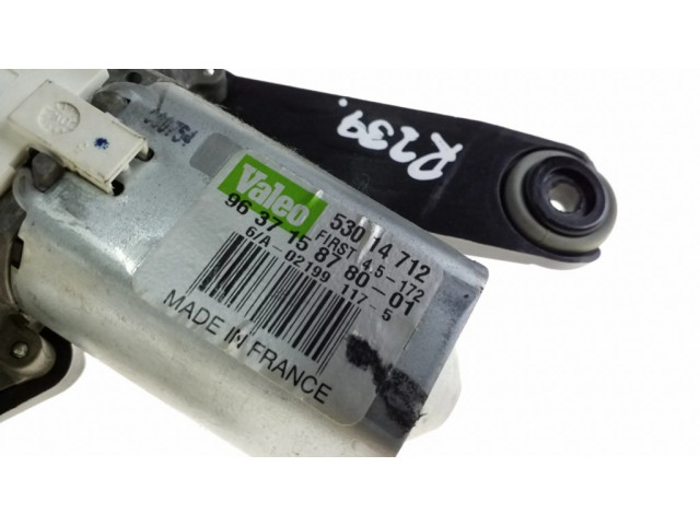 Моторчик заднего дворника 9637158780 Citroen C4 I