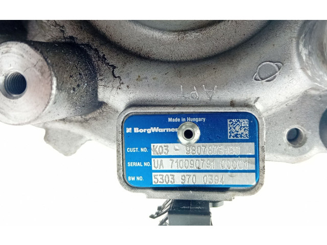  Турбина Ford S-MAX  9807873120         