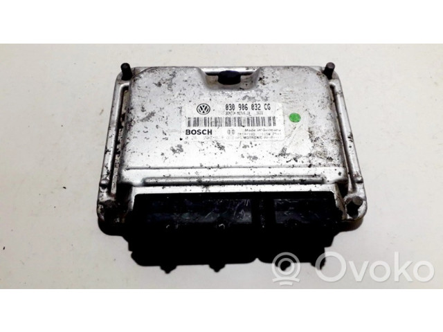 Блок управления двигателя 030906032cg, 0 261 207 178   Volkswagen Polo III 6N 6N2 6NF