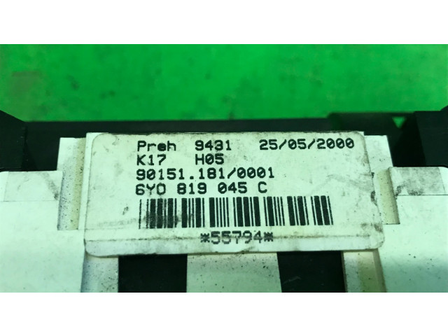 Блок управления климат-контролем 6Y0819045C, 6Y0819045 Skoda Fabia Mk1 (6Y)