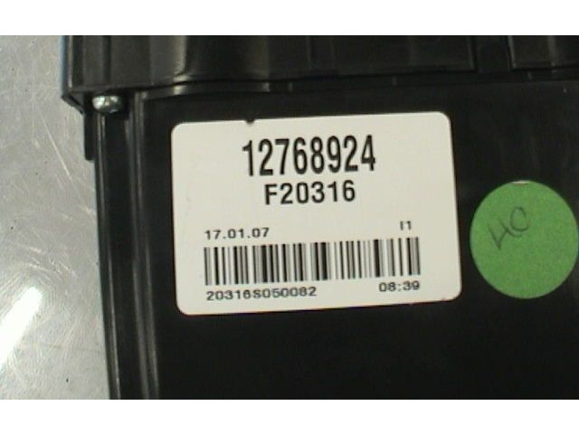 Блок управления климат-контролем 12768924 Saab 9-5