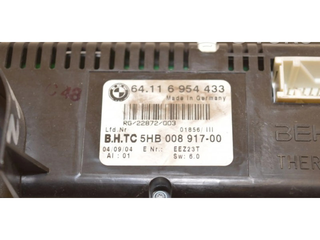 Блок управления климат-контролем 64116954433   Mini One  Cooper R50  53