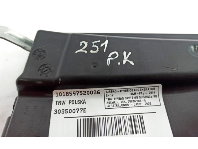 Подушка безопасности в сиденье 1648601705, 1018597520036 Mercedes-Benz R W251