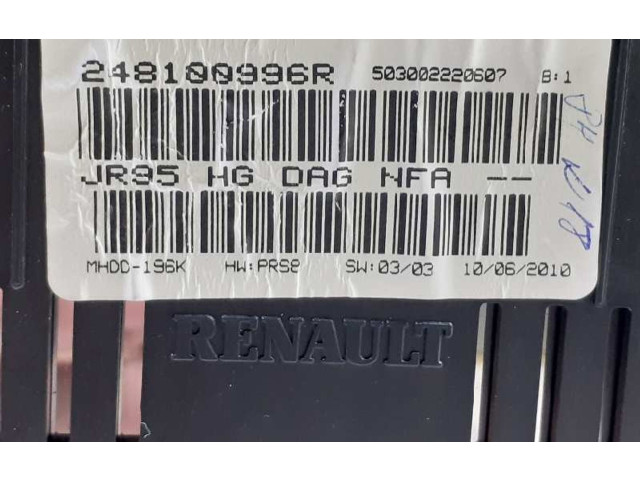 Přístrojová deska Renault Grand Modus 2010 248106369R, 503002220607